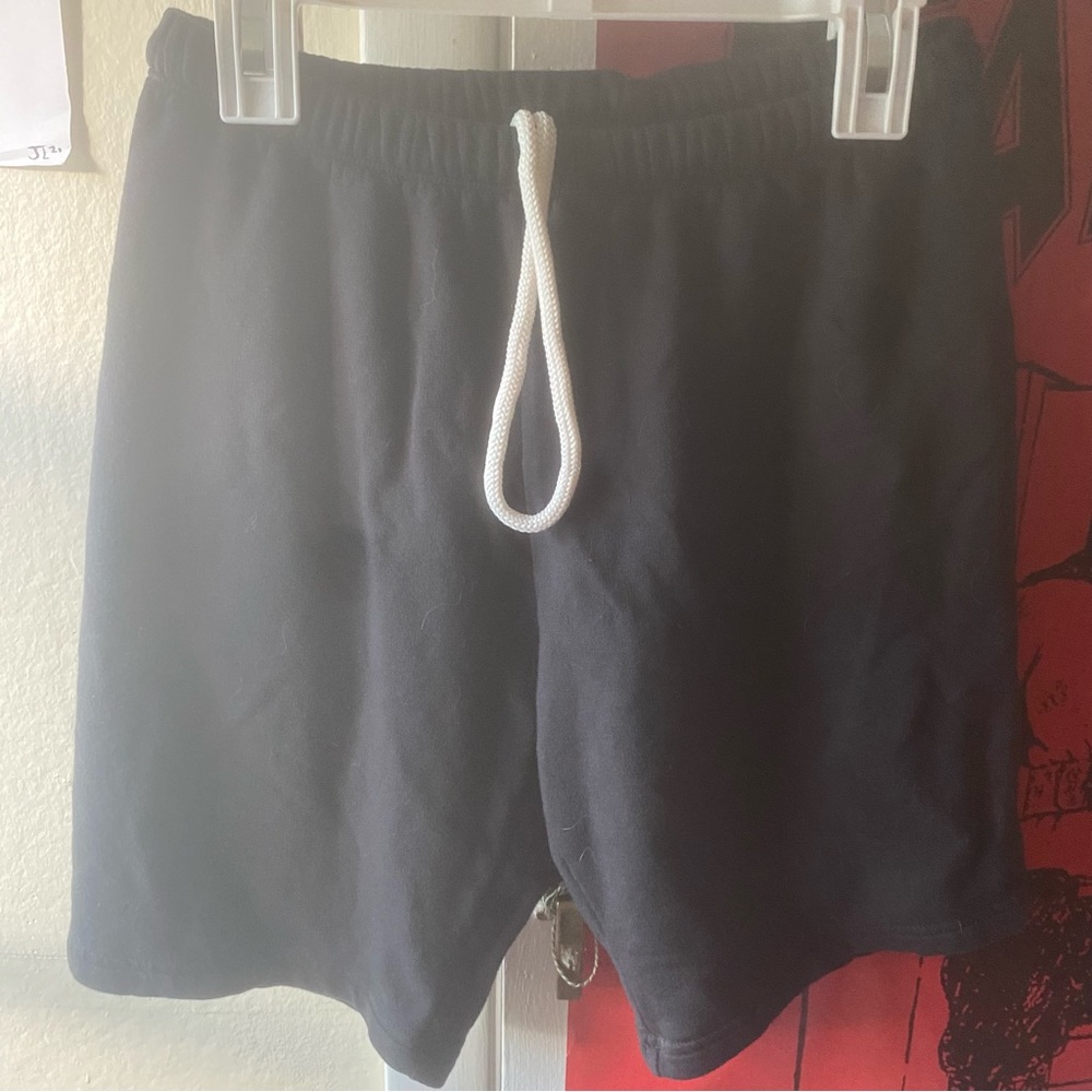 Cotton fleece biker shorts from aerie